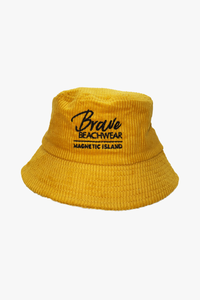 Yabi - Yellow Bucket Hat - Kids Size