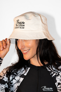 Rylee - Adult White Bucket Hat