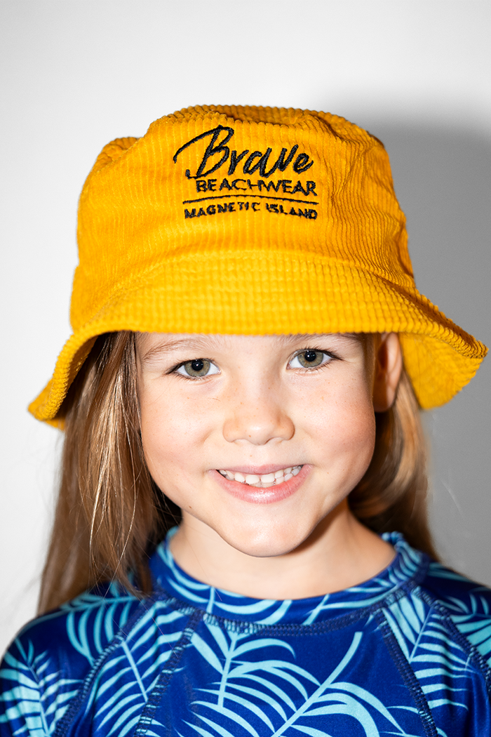 Yabi - Kids Yellow Bucket Hat